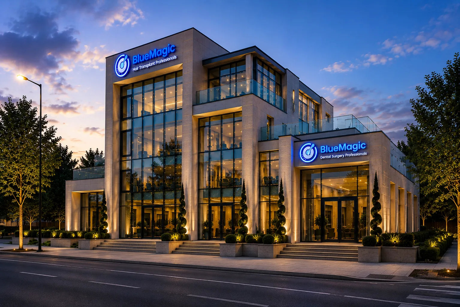 BlueMagic Group Clinic building, Tirana